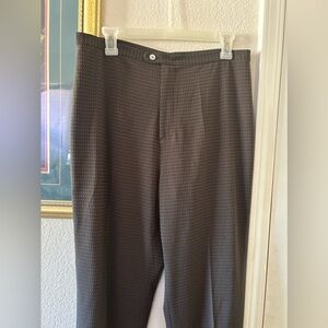Brown dotted trousers